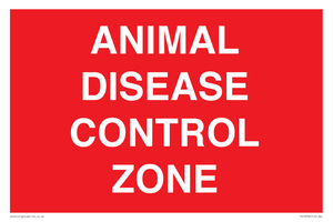 ANIMAL DISEASE CONTROL ZONE 